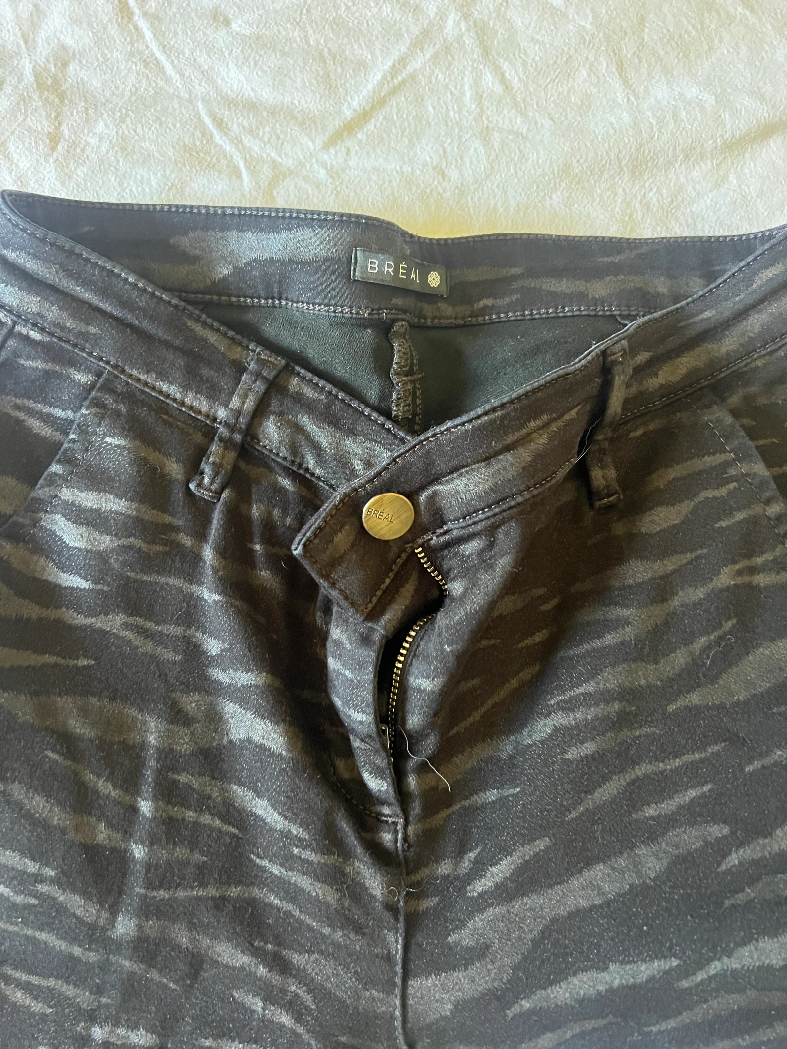 Calça 7/8 zebra preta Breal – photo 3